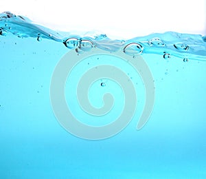 Fresh Water With Bubbles photo