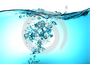 Fresh Water With Bubbles photo