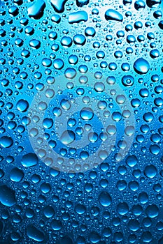 Fresh water droplets background