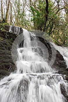 Fresh water jump in Galicia photo