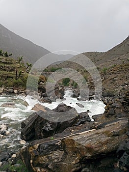 Fresh water in the mountains of Gilgit Baltistan