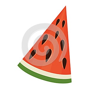 fresh watermelon portion summer icon