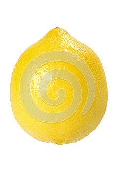 Fresh whole lemon