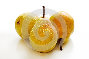 Fresh williams pears