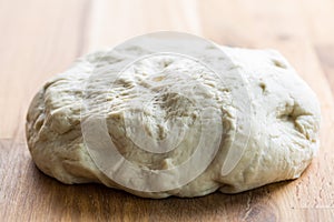 Fresh yeast dough for bread, pizza and baguettes