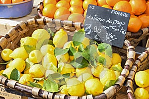 Fresh yellow lemons. Lots of fresh lemons fruits sale in supermarket. Many fresh lemons wallpaper