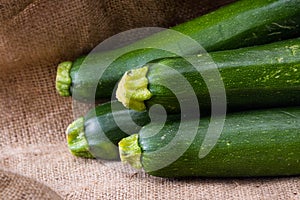 Fresh zucchini