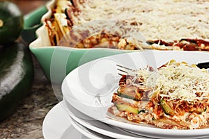 Fresh Zucchini Lasagna