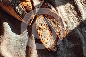 Sunlit Artisan Bread