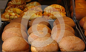 Freshly Baked Bread Rolls