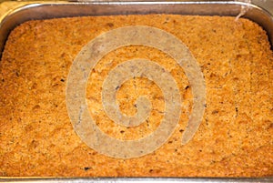 Freshly Baked Cornbread Dressing