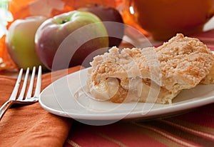 Freshly Baked Dutch Apple Pie