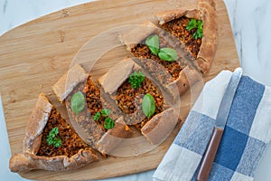 Freshly baked home made Traditional Turkish flatbreads