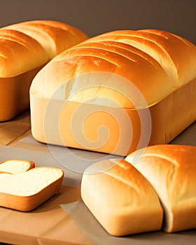 Freshly baked loaves
