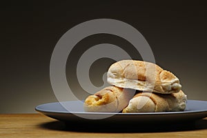 Freshly baked spanish bread