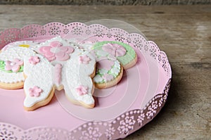 Freshly Baked Spring Flower Cookies