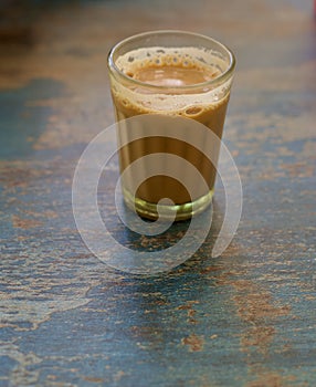 Freshly brewed Indian Masala Chai