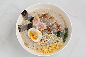 Freshly cooked Filipino dish called Batchoy