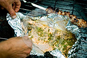 Freshly Grilled Salmon