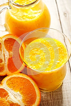 freshly pressed orange juice