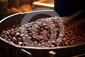 Freshly Roasted Coffee Beans