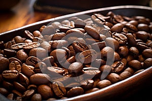 Freshly Roasted Coffee Beans