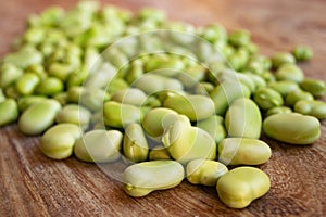 freshly shelled broad beans