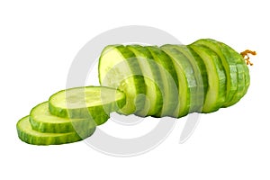 Freshly Sliced Cucumber