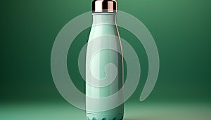 Freshness in a bottle purified water, clean and healthy generated by AI