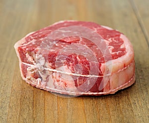 Freshness raw beef photo