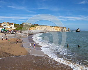 Freshwater Bay on the Isle of Wight, UK