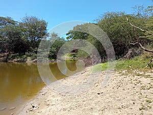 Freshwater Lagoon Boca de Pozo Margarita Venezuela photo