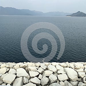 Freshwater lake, Tai Mei Tuk, Hong Kong