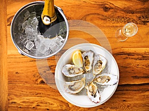 Fresj Isle of Mull Oysters and Champagne photo