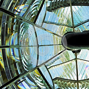 Fresnel lens photo