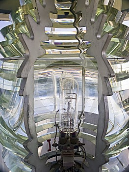 Fresnel Lens Closeup photo