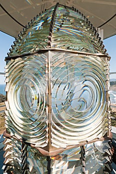 Fresnel Lens in Lighthouse photo