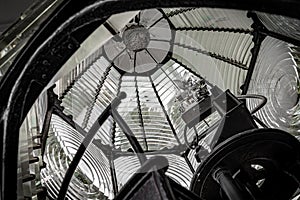 Interior of a Fresnel Lens photo