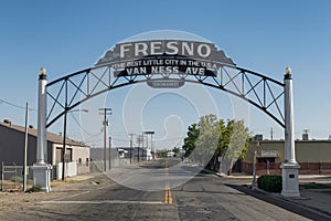 Fresno Archway Sign
