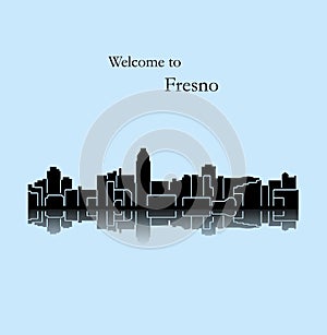 Fresno, California ( city skyline )