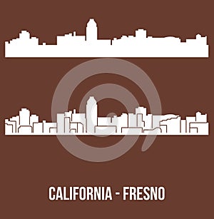 Fresno, California ( city skyline )