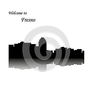 Fresno, California ( city skyline )