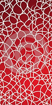 Fret Shapes in Red Floralwhite