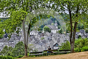 Freudenberg germany from above