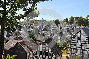 Freudenberg, village of half-timbered houses