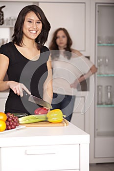 Freundin in der KÃÂ¼che