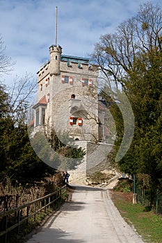 FreyschlÃ¶sschen (Red tower) - Salzburg