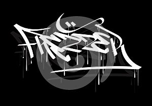 FREZZER graffiti tag style design