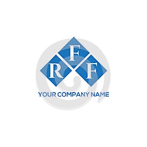 FRF letter logo design on WHITE background. FRF creative initials letter logo concept. FRF letter design