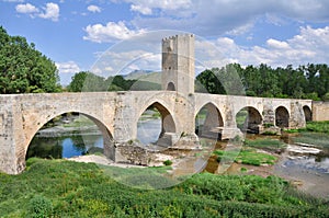 Frias bridge, Burgos (Spain) photo